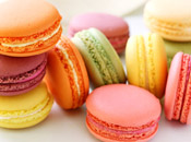 Colourful macaroons