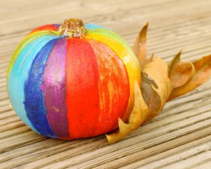 Rainbow Pumpkin